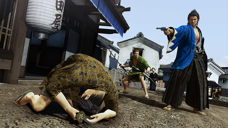 Yakuza Ishin : le comparo PS3-PS4
