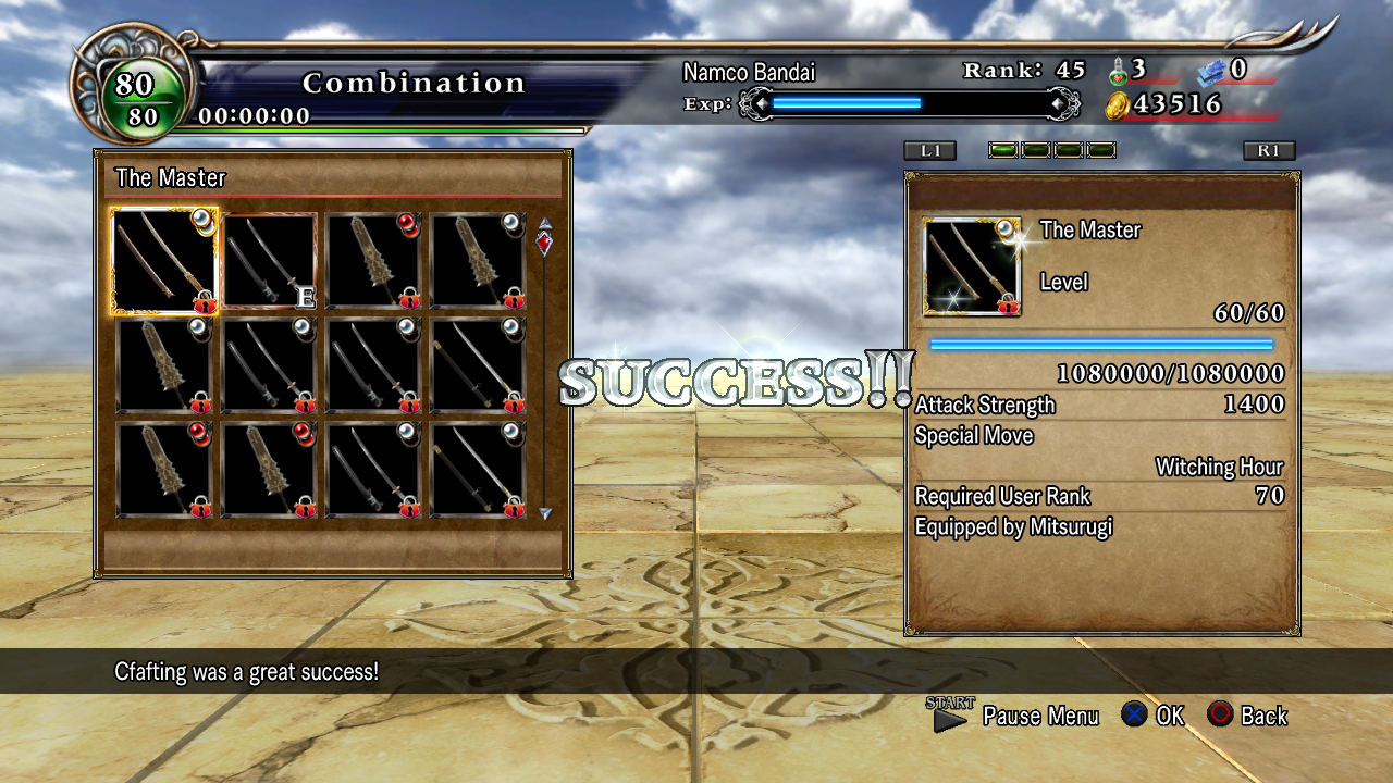 TGS'13 : images-trailer SoulCalibur Lost Swords