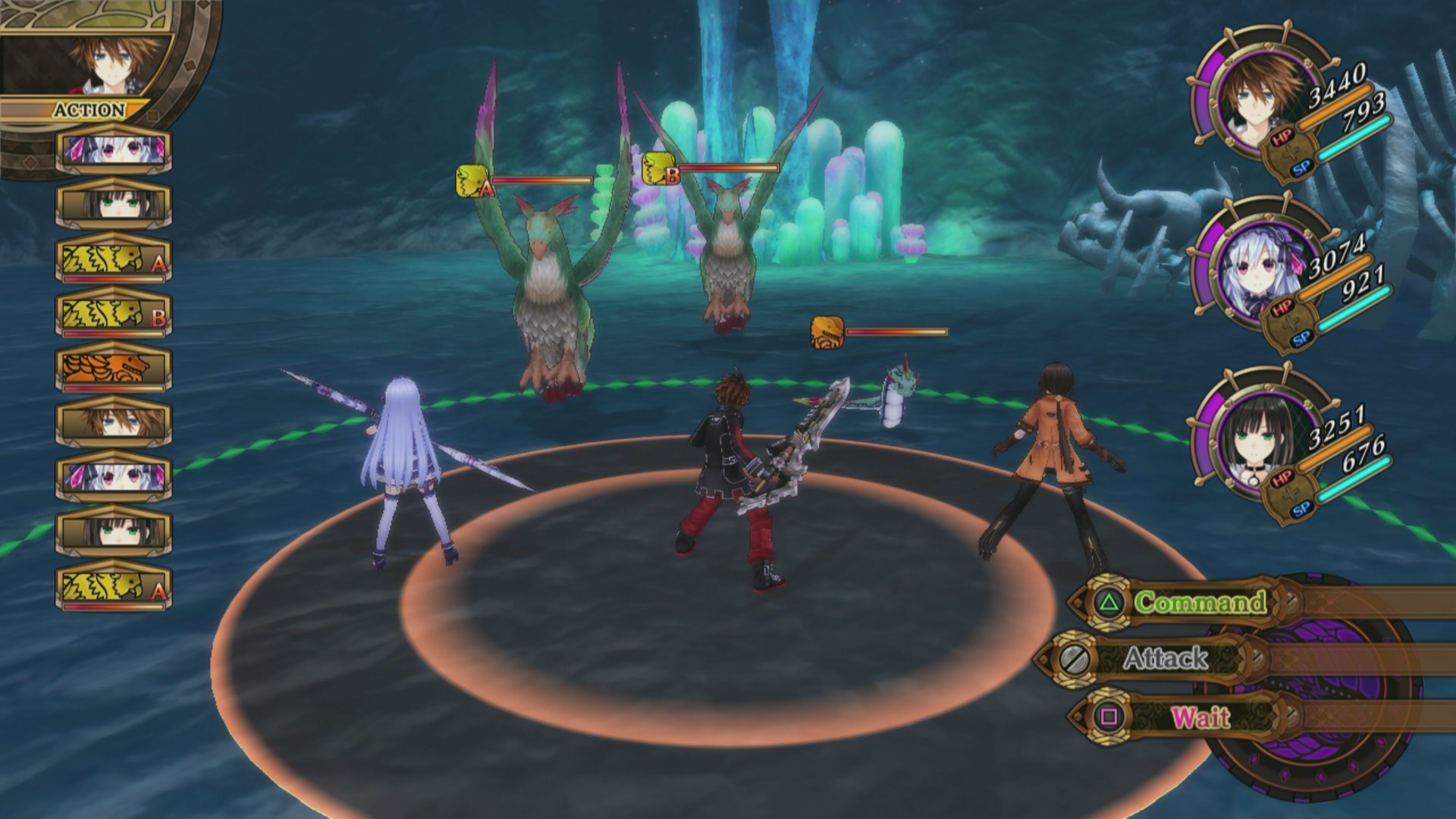 Screens Fairy Fencer F