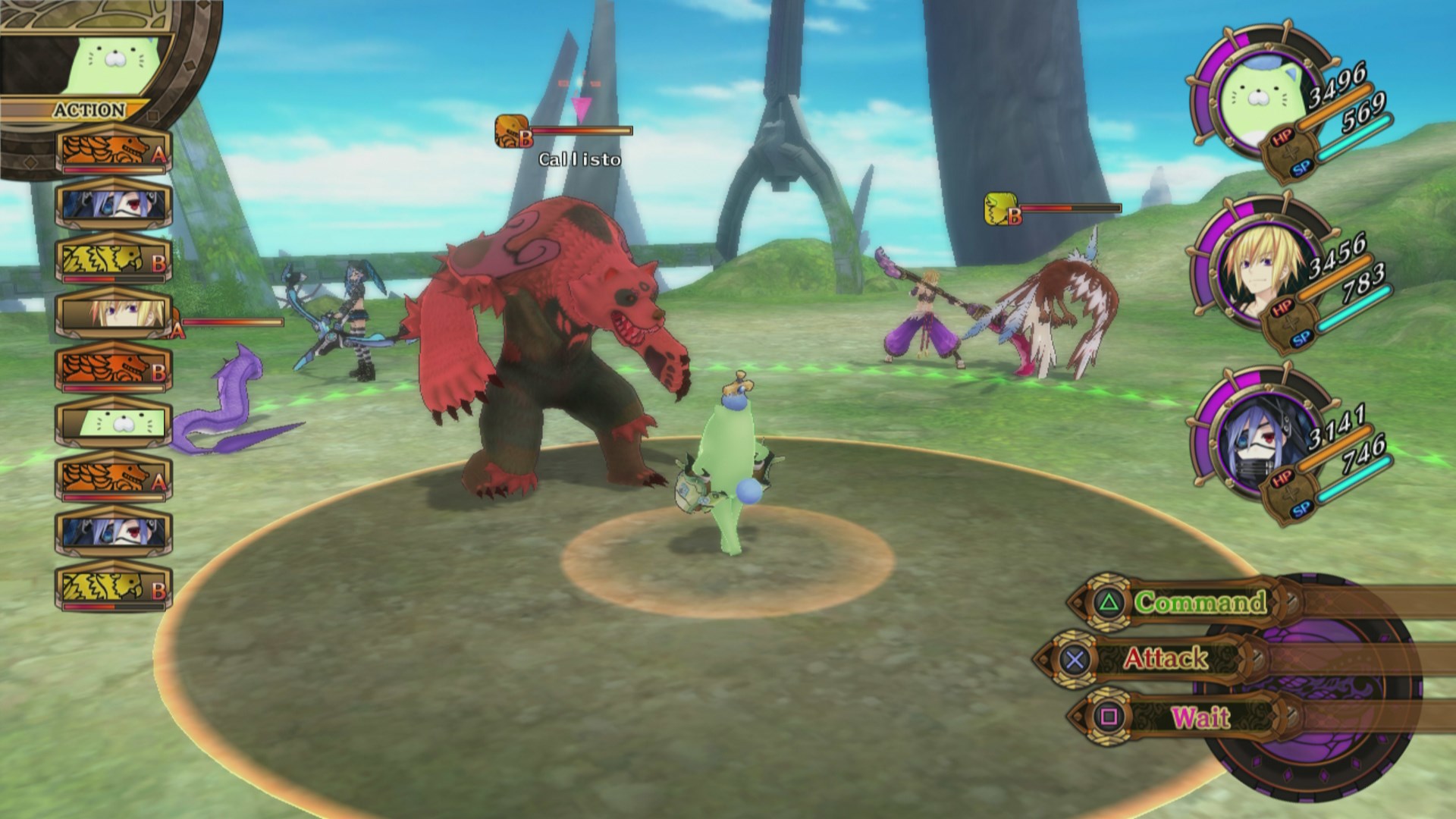 Screens Fairy Fencer F