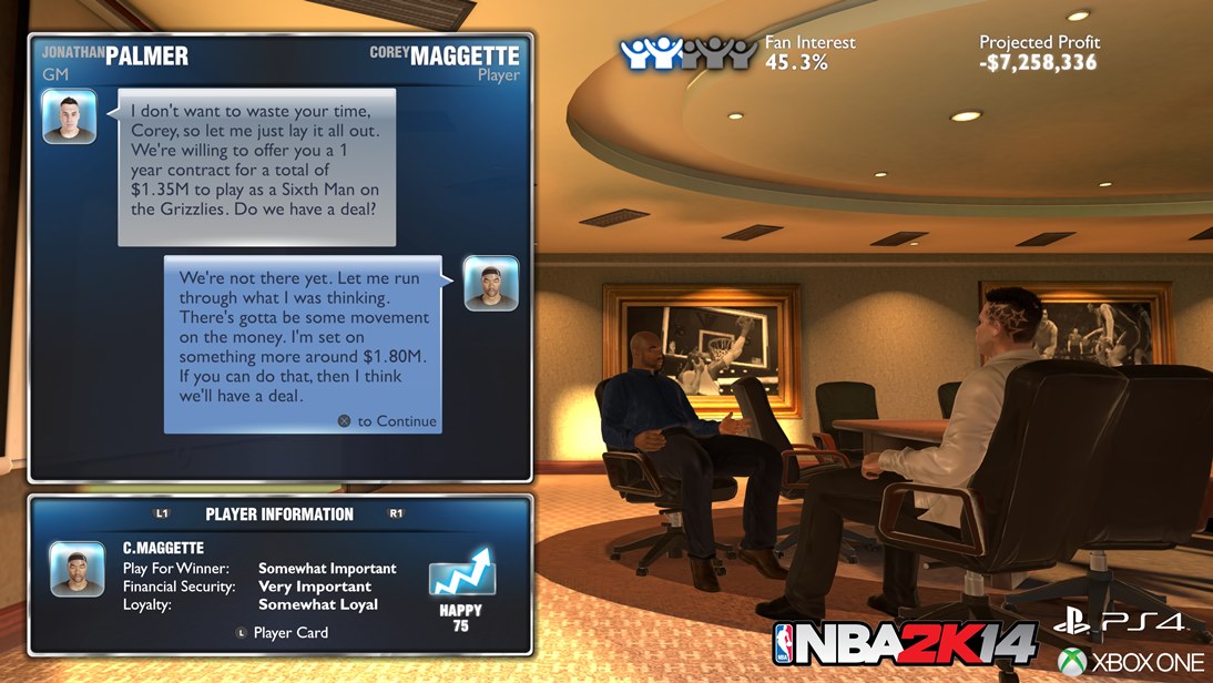NBA 2K14 : images Next-Gen
