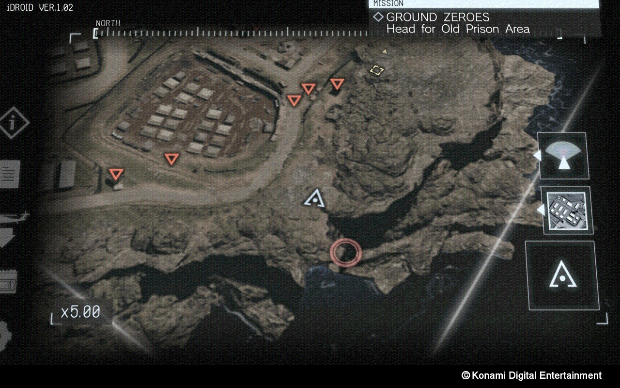 MGS Ground Zeroes : la companion app illustrée