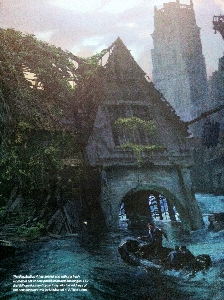Uncharted 4 prend l'eau sur PS4