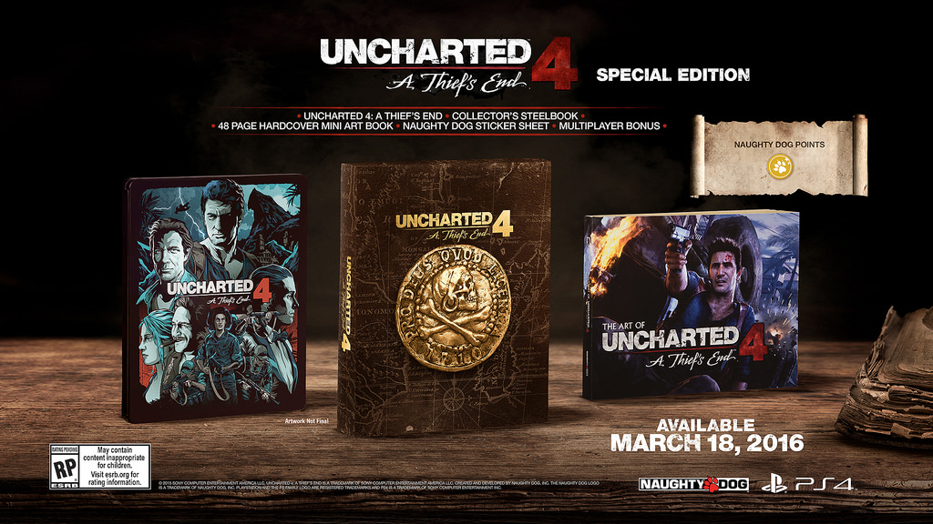 Uncharted 4 : le prix du Triple Pack