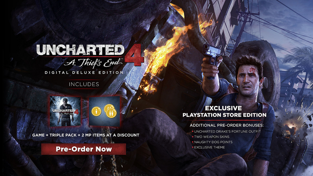 Uncharted 4 : date de sortie, collector et DLC