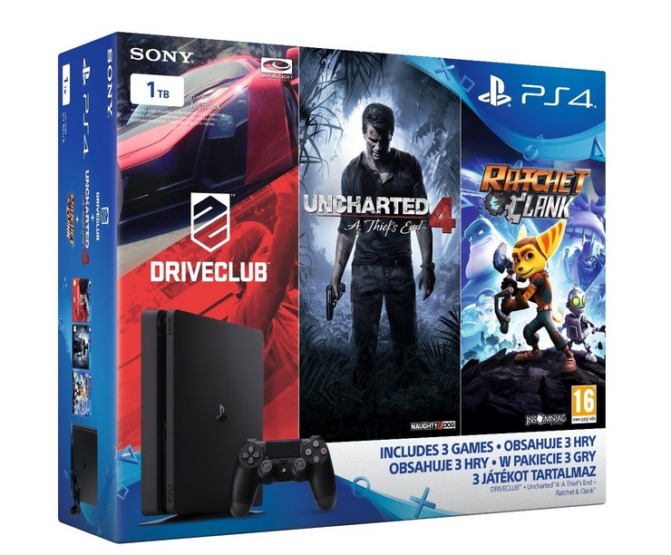 PS4 Slim : trois nouveaux packs pour novembre