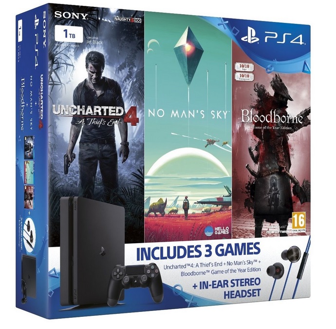 PS4 Slim : trois nouveaux packs pour novembre