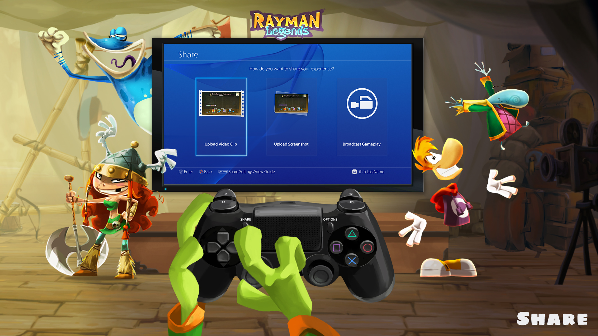 Rayman Legends : quelques images PS4-One