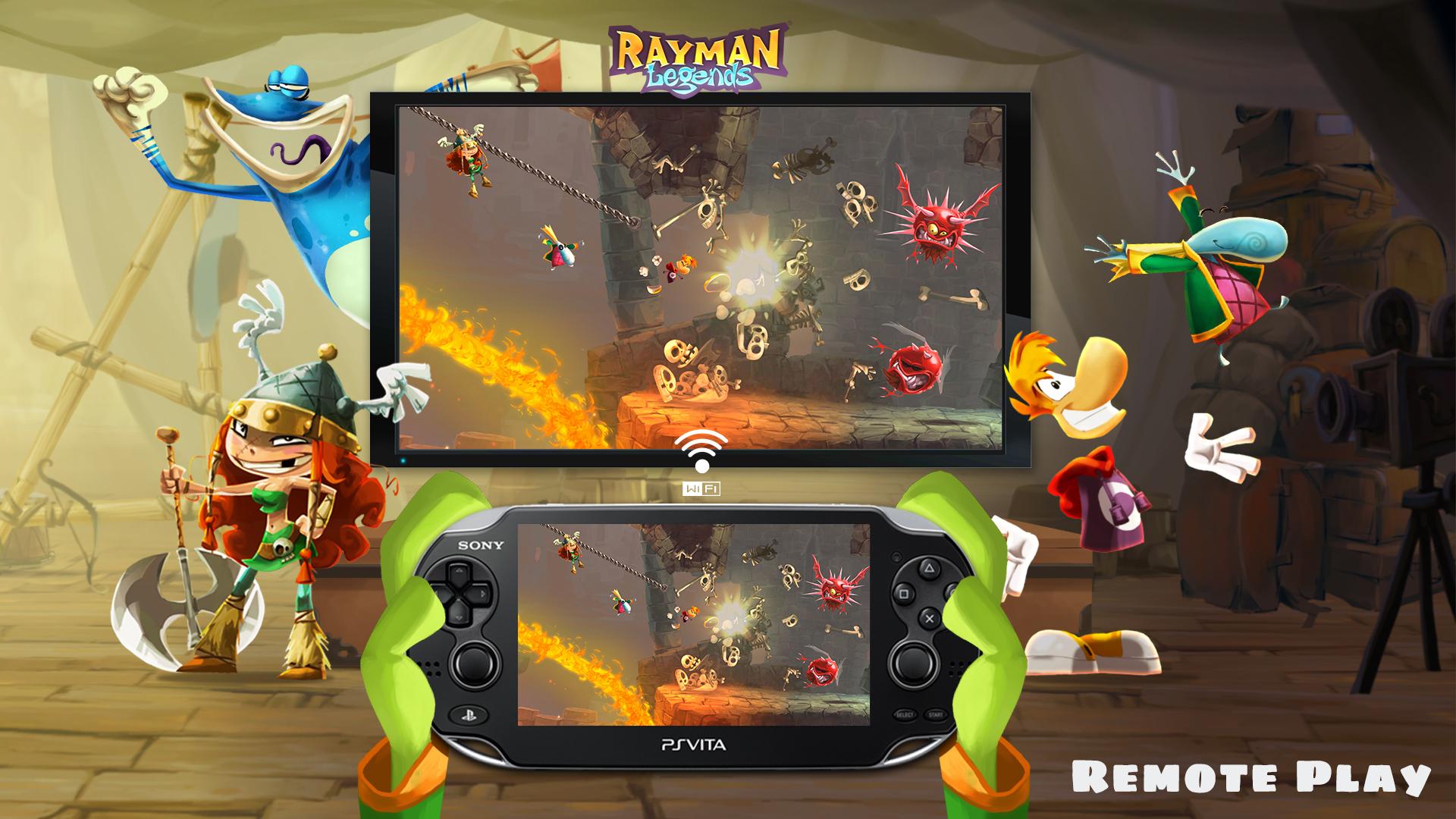 Rayman Legends : quelques images PS4-One