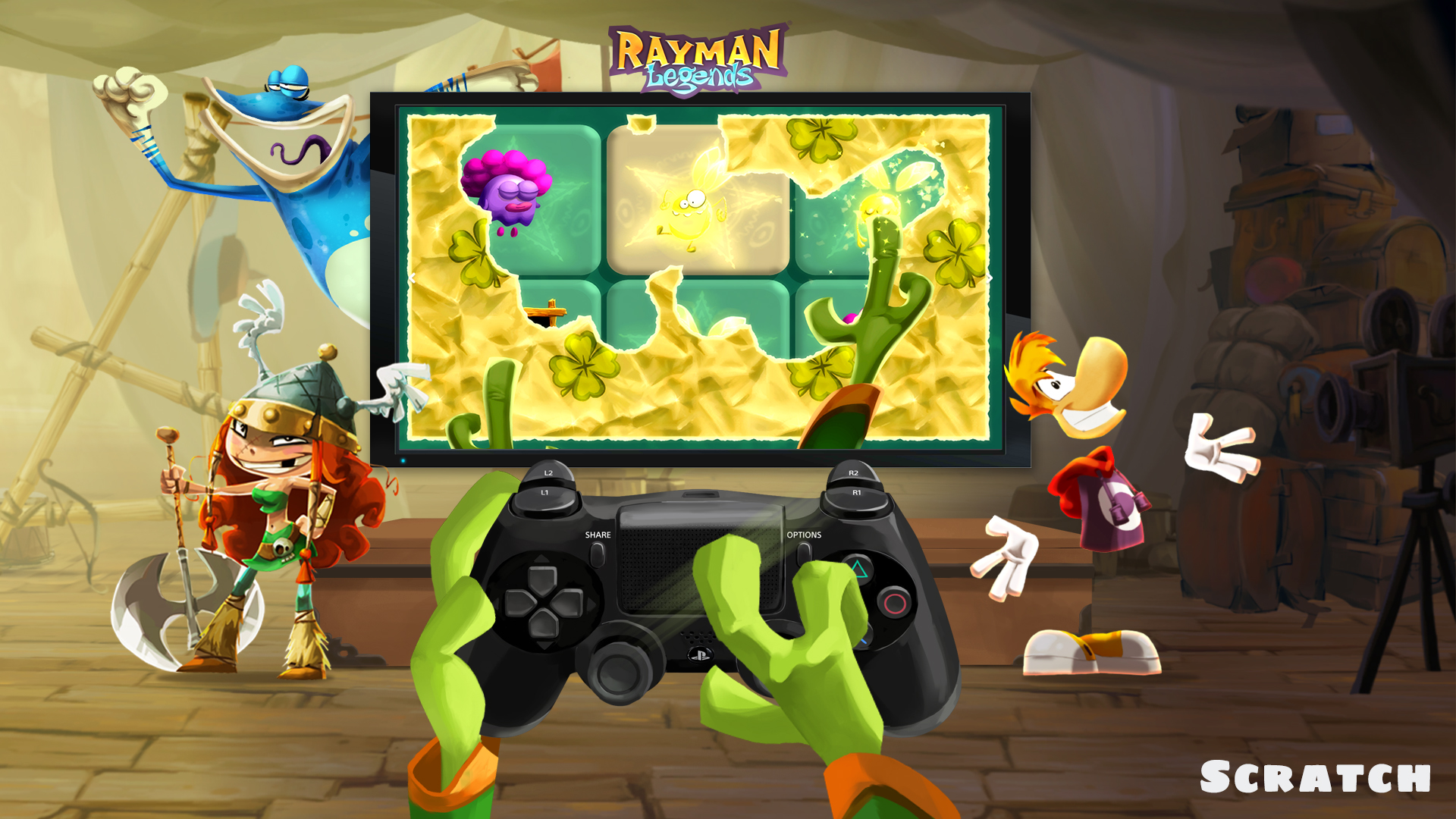 Rayman Legends : quelques images PS4-One