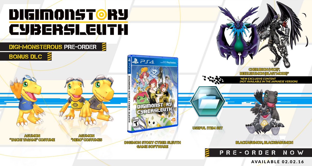 Digimon Cyber Sleuth s'offre une date US