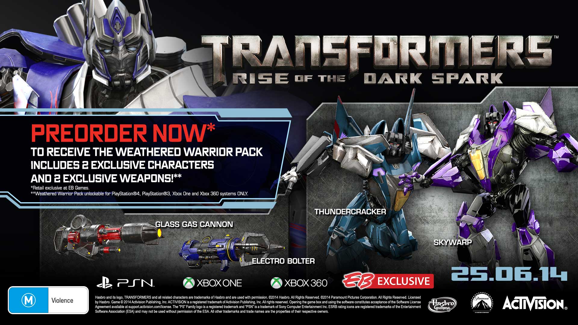 Transformers Dark Spark : date et bonus préco