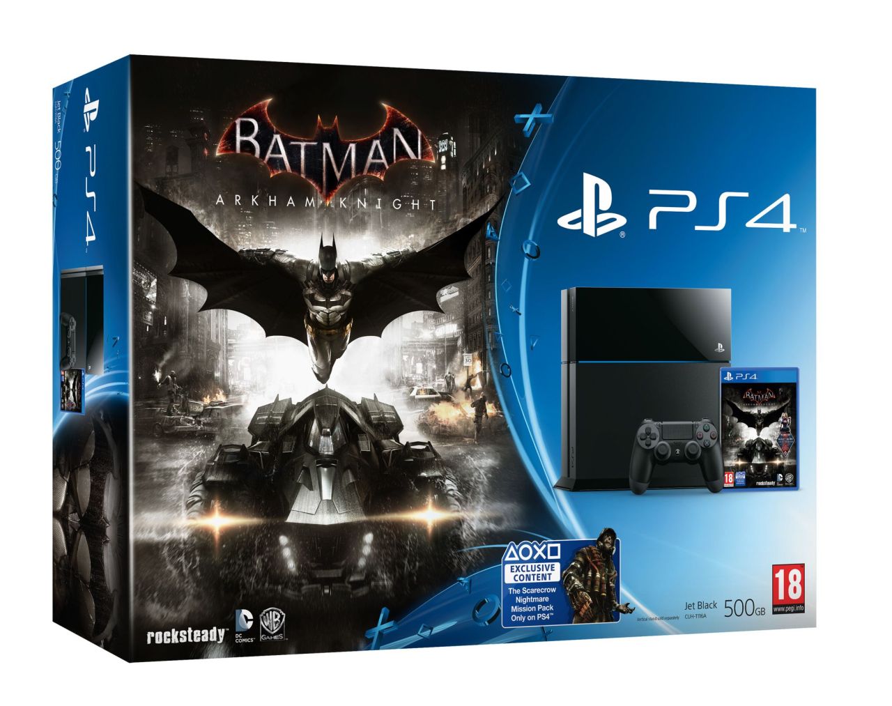 La PS4 collector avec Batman Arkham Knight