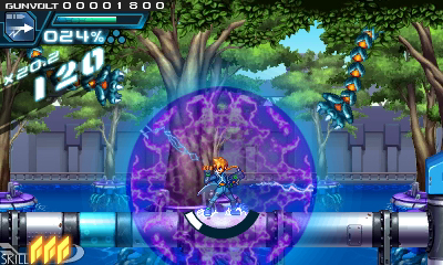 Screens Azure Striker Gunvolt