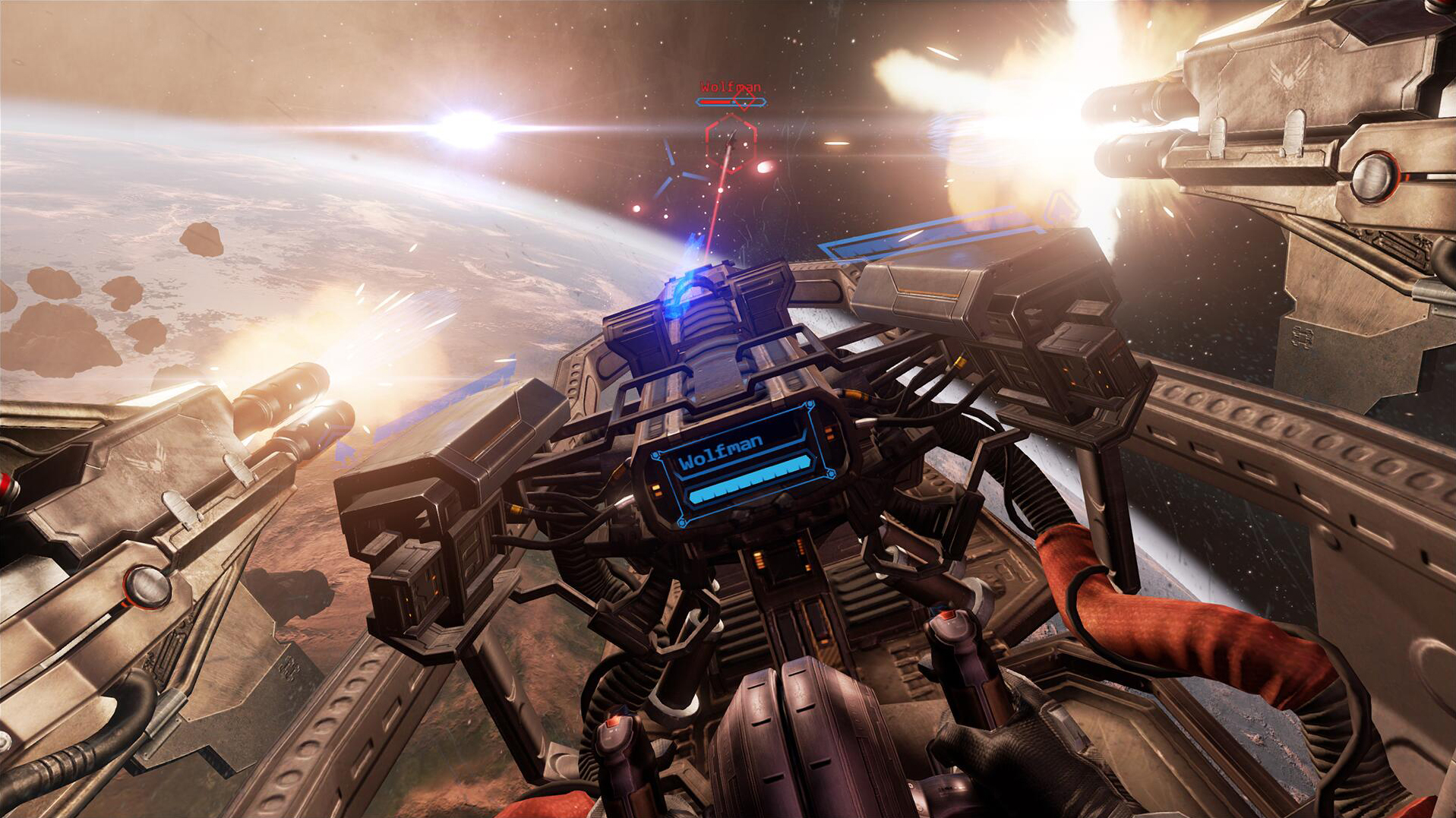 EVE Valkyrie : Unreal Engine 4 et Katee Sackhoff