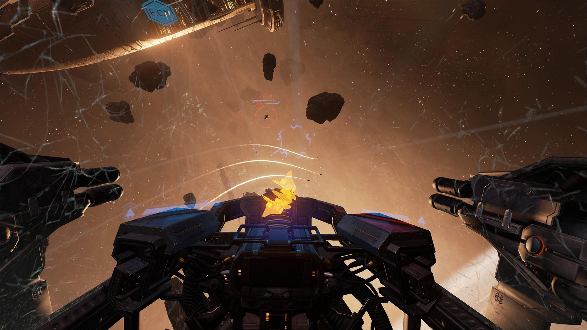EVE Valkyrie : Unreal Engine 4 et Katee Sackhoff