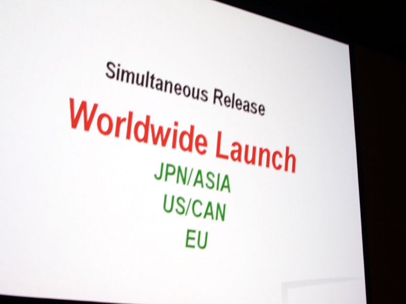 Une sortie mondiale pour la PlayStation 3