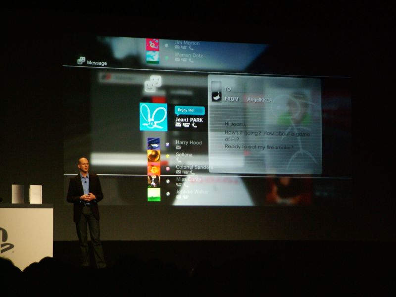 Conférence PS3 GDC : des photos