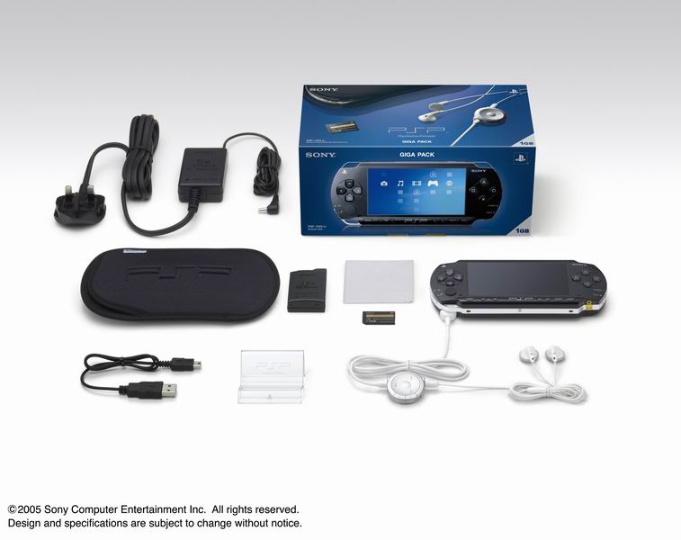 Le PSP Giga Pack passe à 249.99 euros