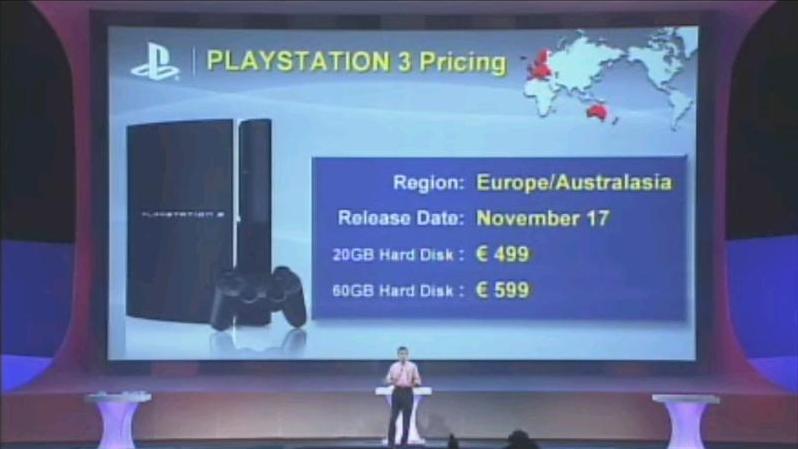 Conférence Sony en direct