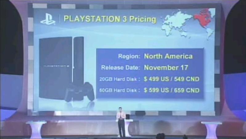 Conférence Sony en direct