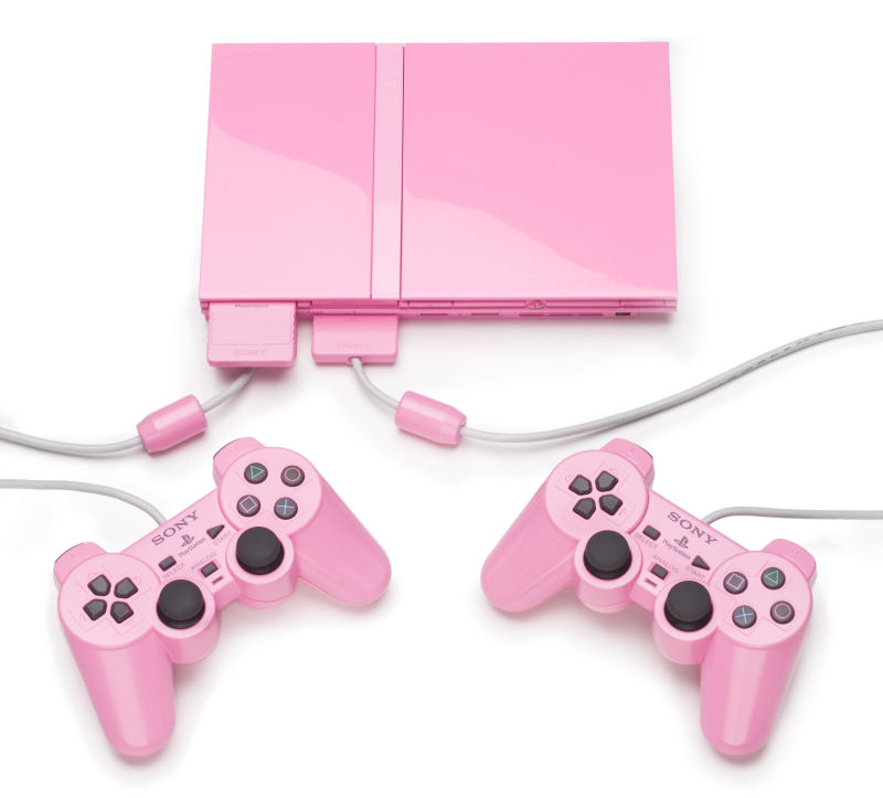 PS2 et PSP Pink / PS2 à 129,99 euros