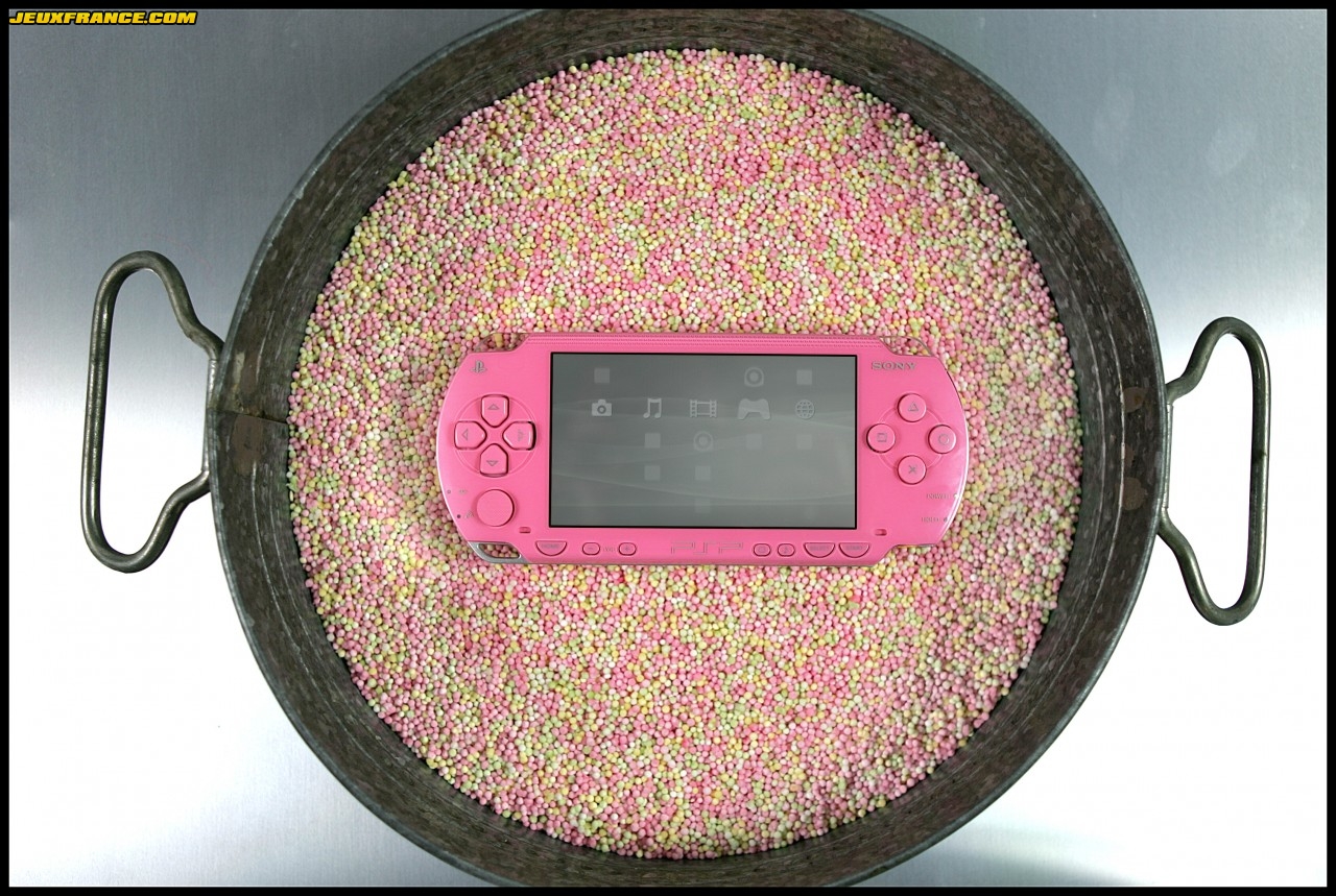 La PSP Pink prend la pose