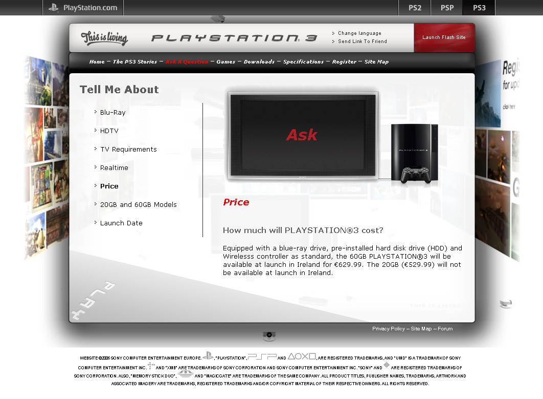 La PlayStation 3 pour avril en Europe ?