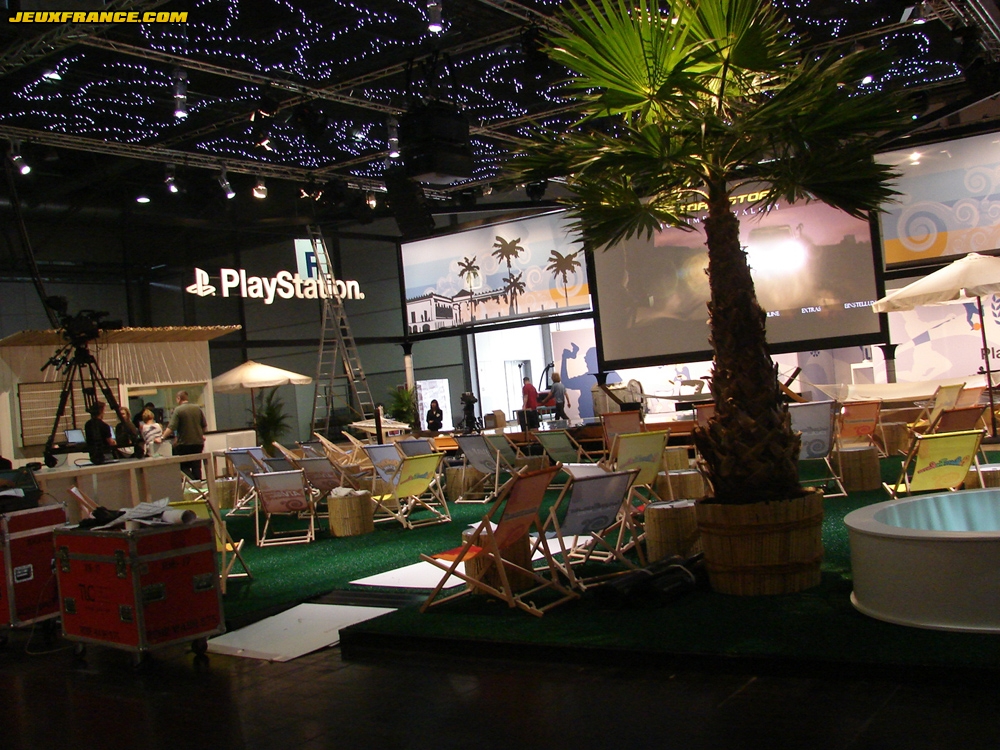 GC 2007 : photos du stand de Sony
