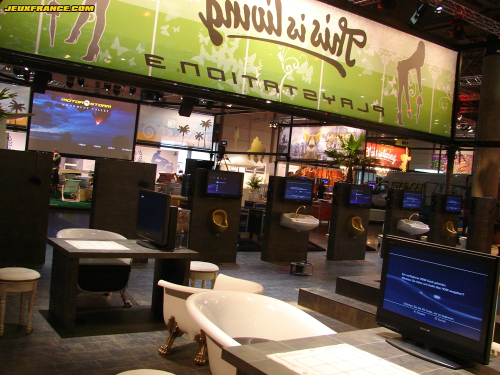 GC 2007 : photos du stand de Sony