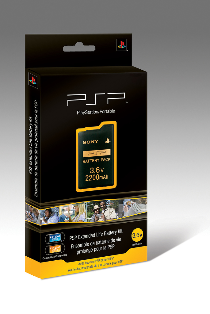 Une nouvelle batterie pour la PSP