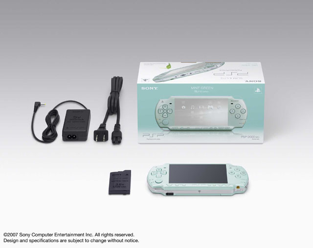 PSP : le vert lui va si bien