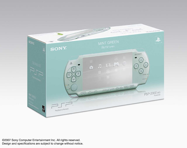 PSP : le vert lui va si bien