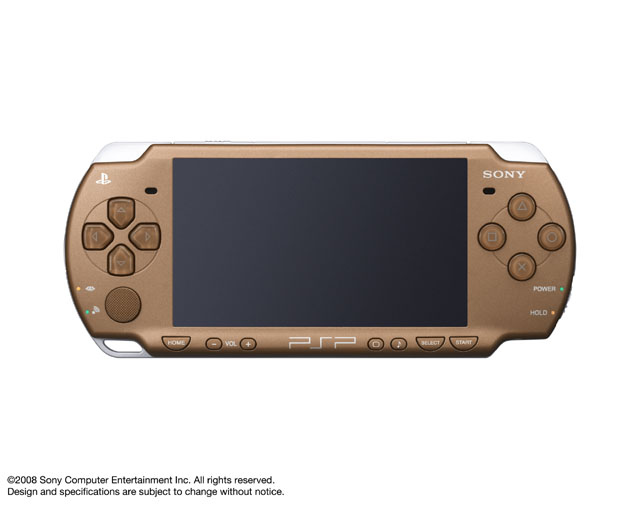 PSP : la couleur bronze