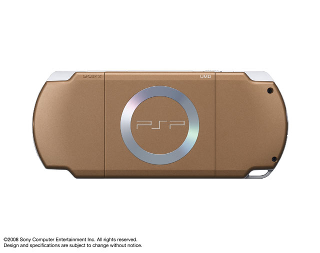 PSP : la couleur bronze