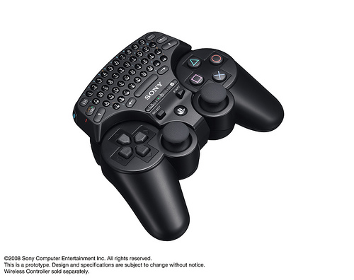 Images du clavier PlayStation 3