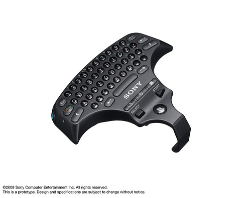 Images du clavier PlayStation 3