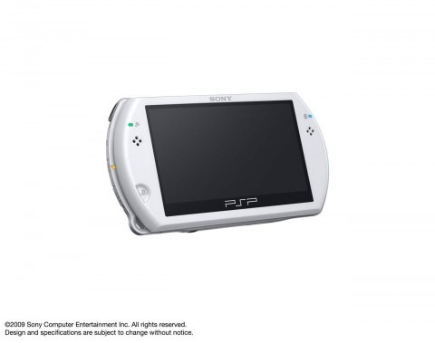 The PSP Go also in white
