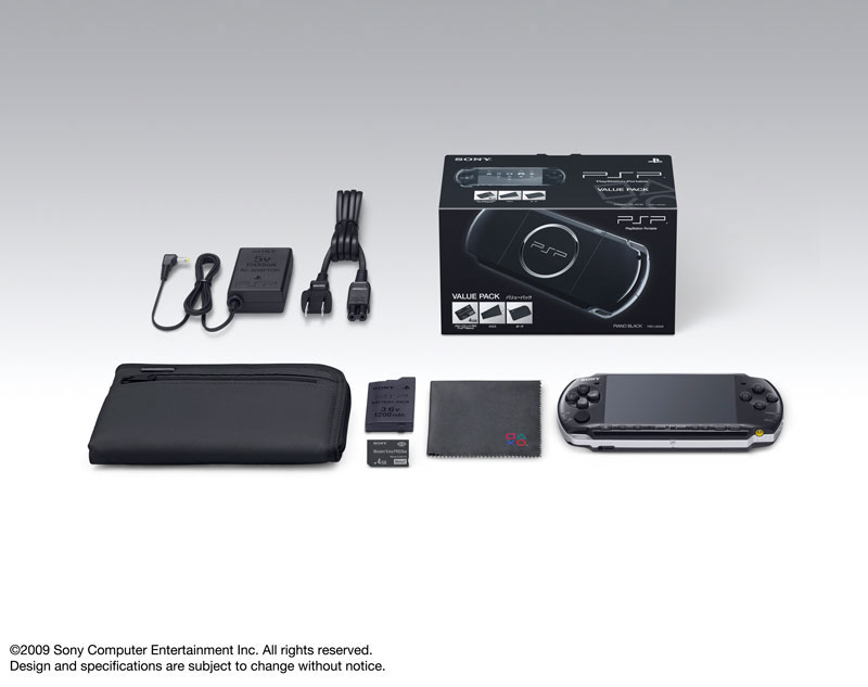 PSP-3000 : tenues d'hiver et nouveaux packs
