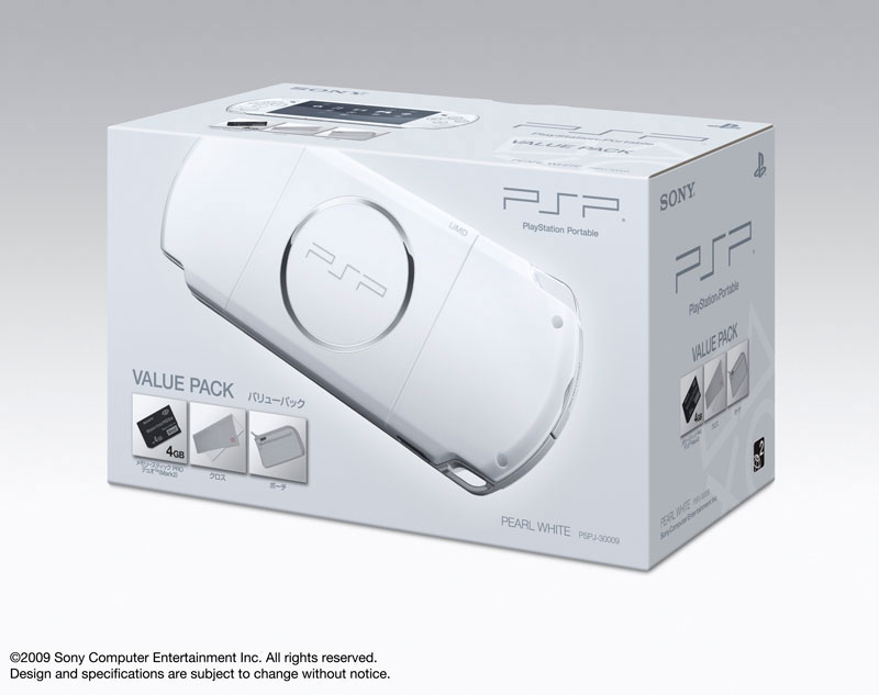 PSP-3000 : tenues d'hiver et nouveaux packs