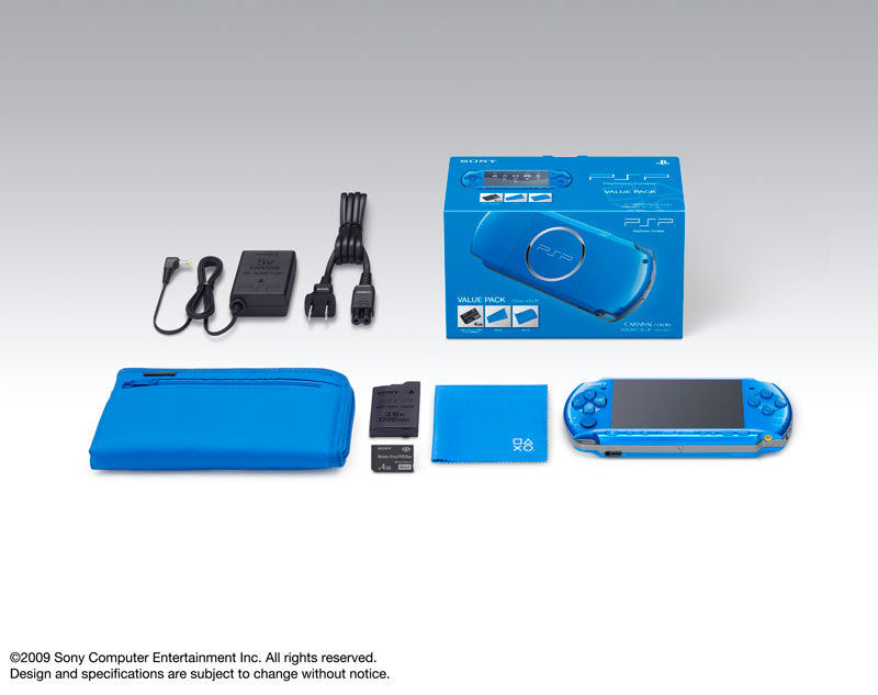 PSP-3000 : tenues d'hiver et nouveaux packs