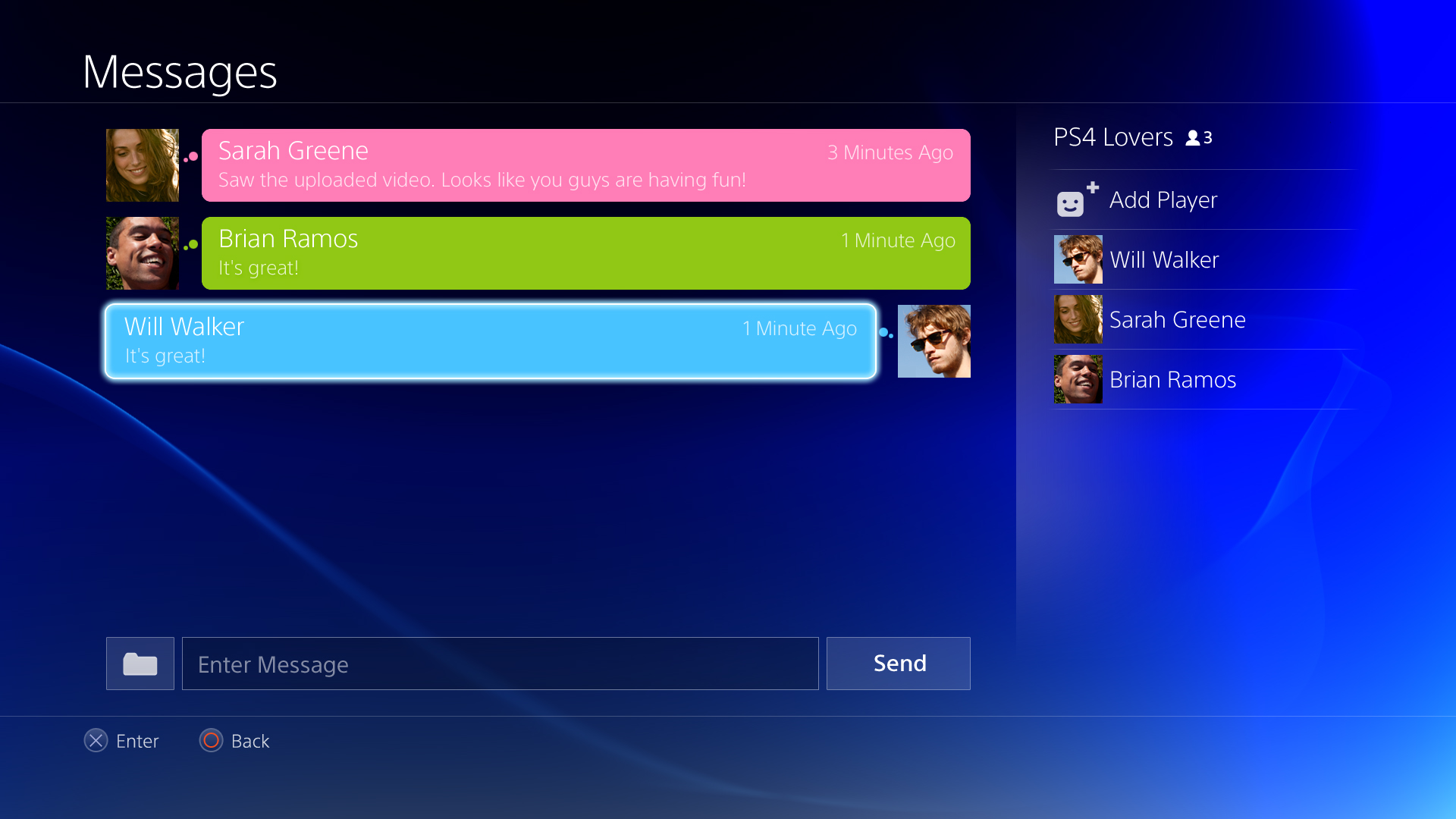 PS4 : quelques images de plus pour l'interface