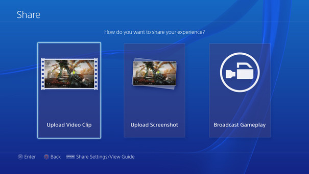 Sony : d'autres images de l'interface PS4