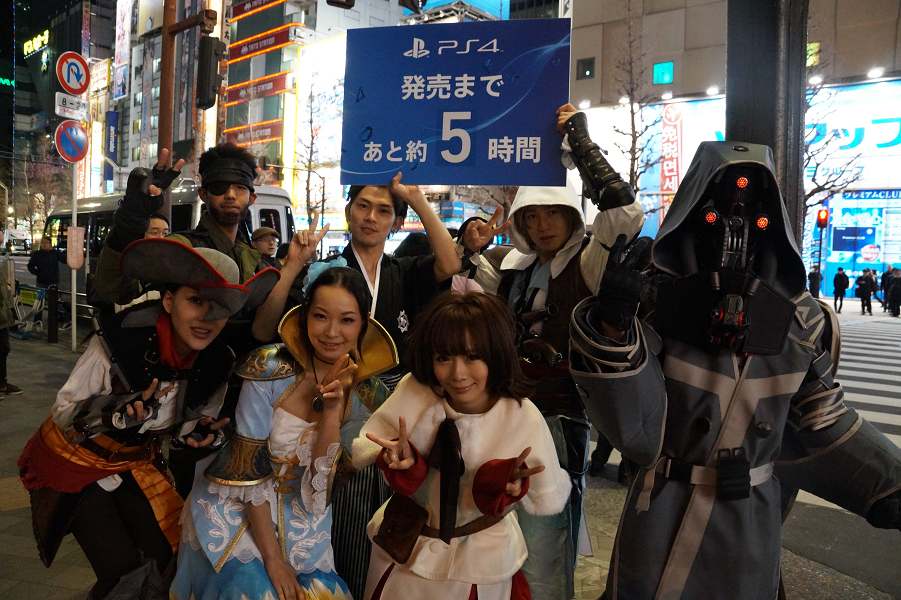 PS4 Japon : le lancement, c'est maintenant