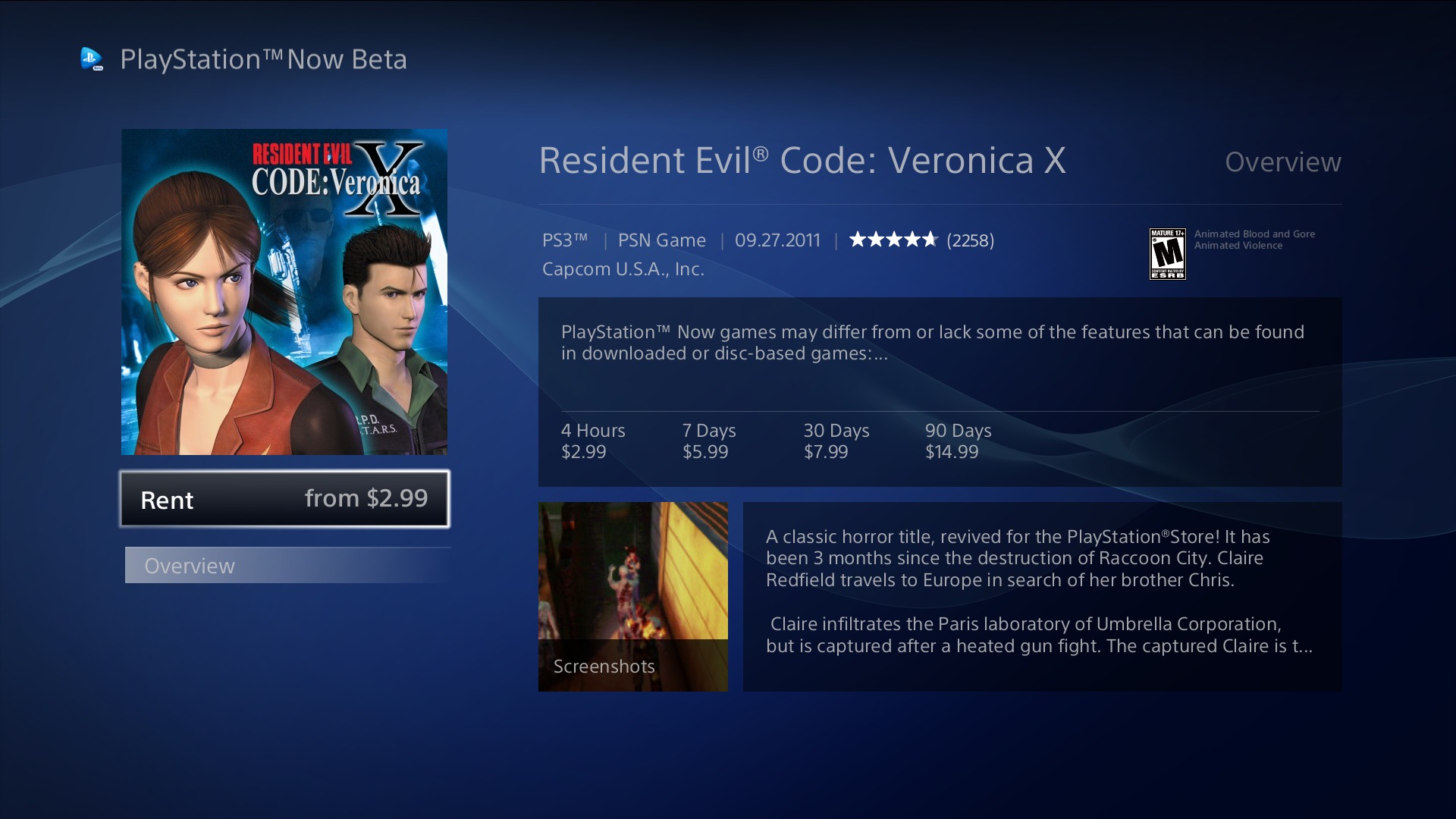 PS Now (bêta) : six nouveaux titres, et des prix toujours aussi élevés