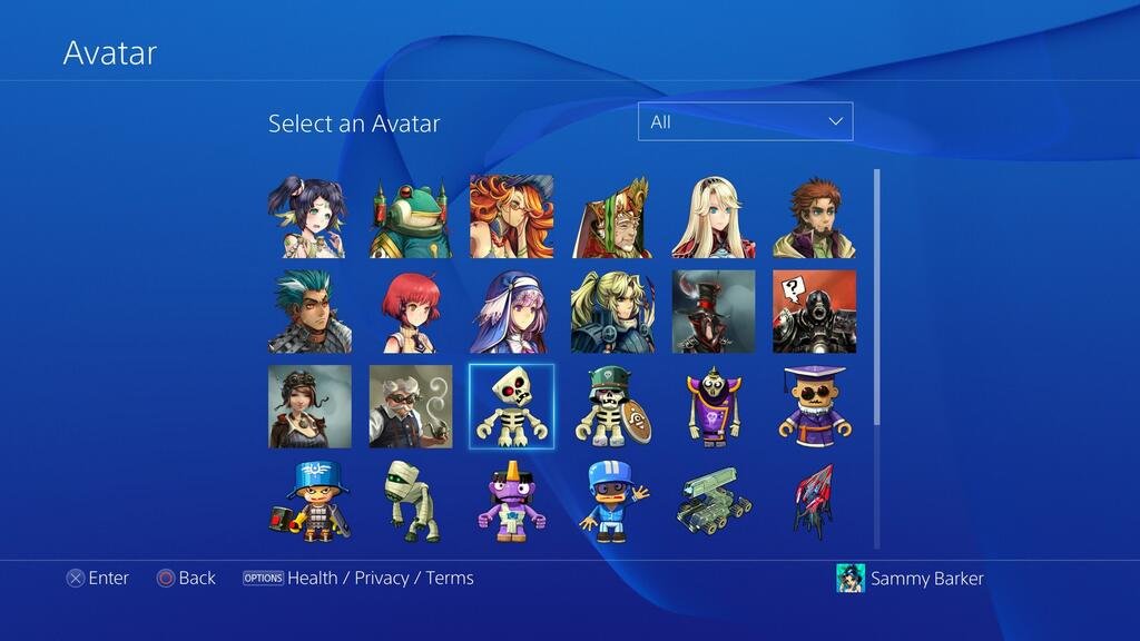 PS4 : les nouveaux avatars en approche