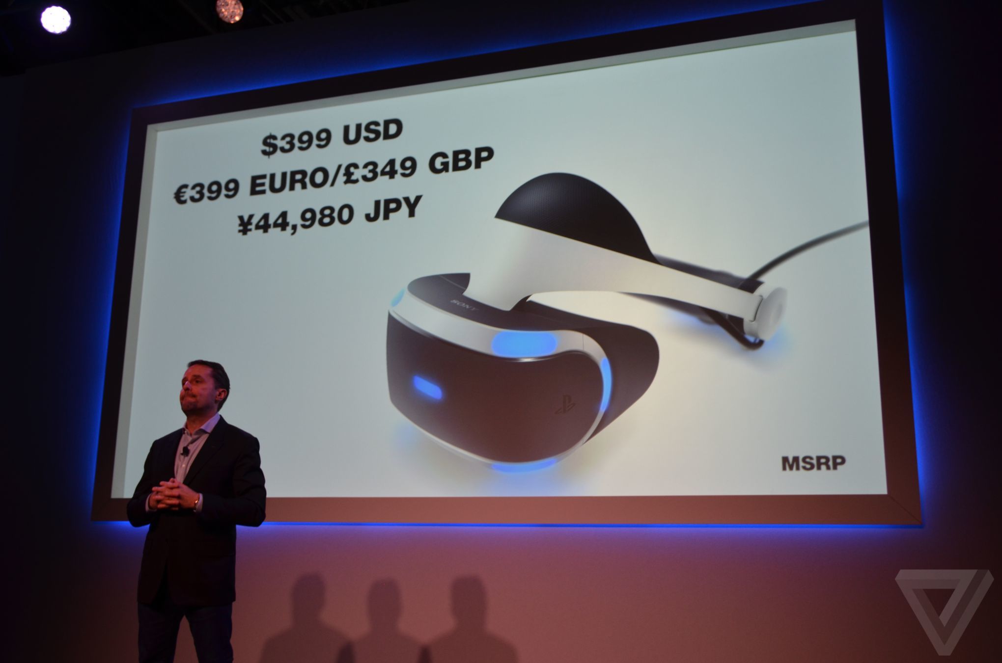 PlayStation VR : ce sera pour octobre 2016, et pour 399€ [Pack standard sans Move & Caméra]