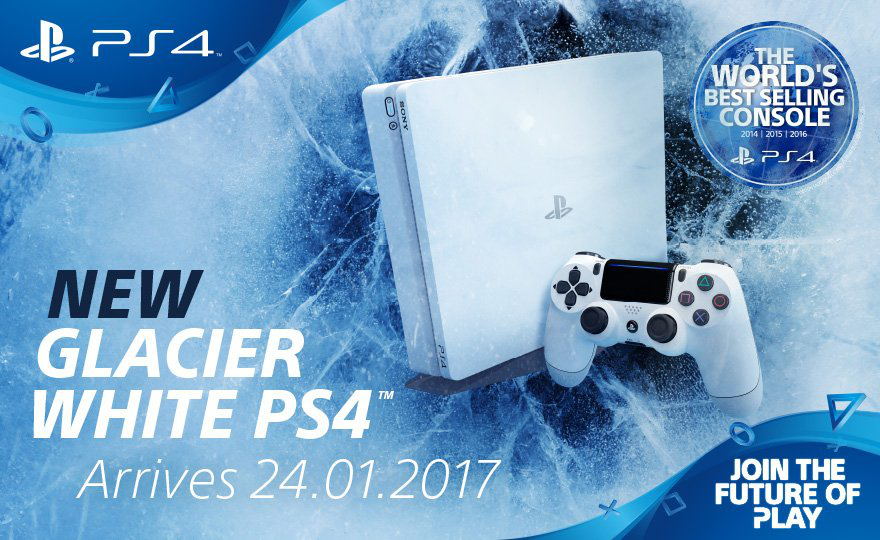 Sony : la PS4 Slim 'Glacier' se dévoile