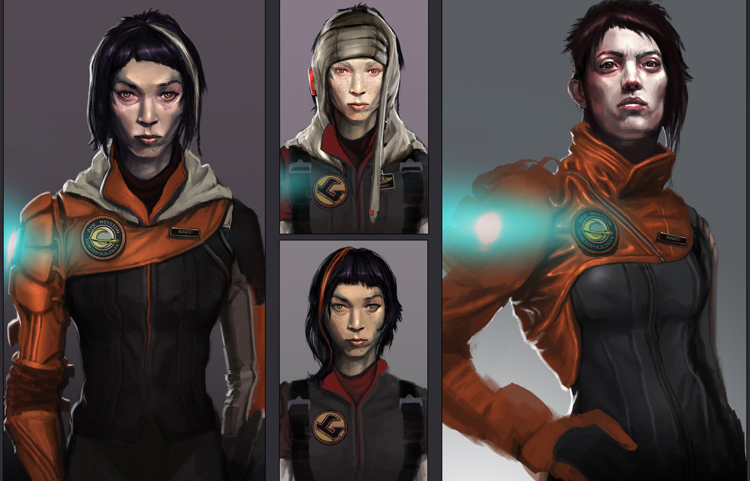 Concept-arts du projet annulé de Sony Santa Monica