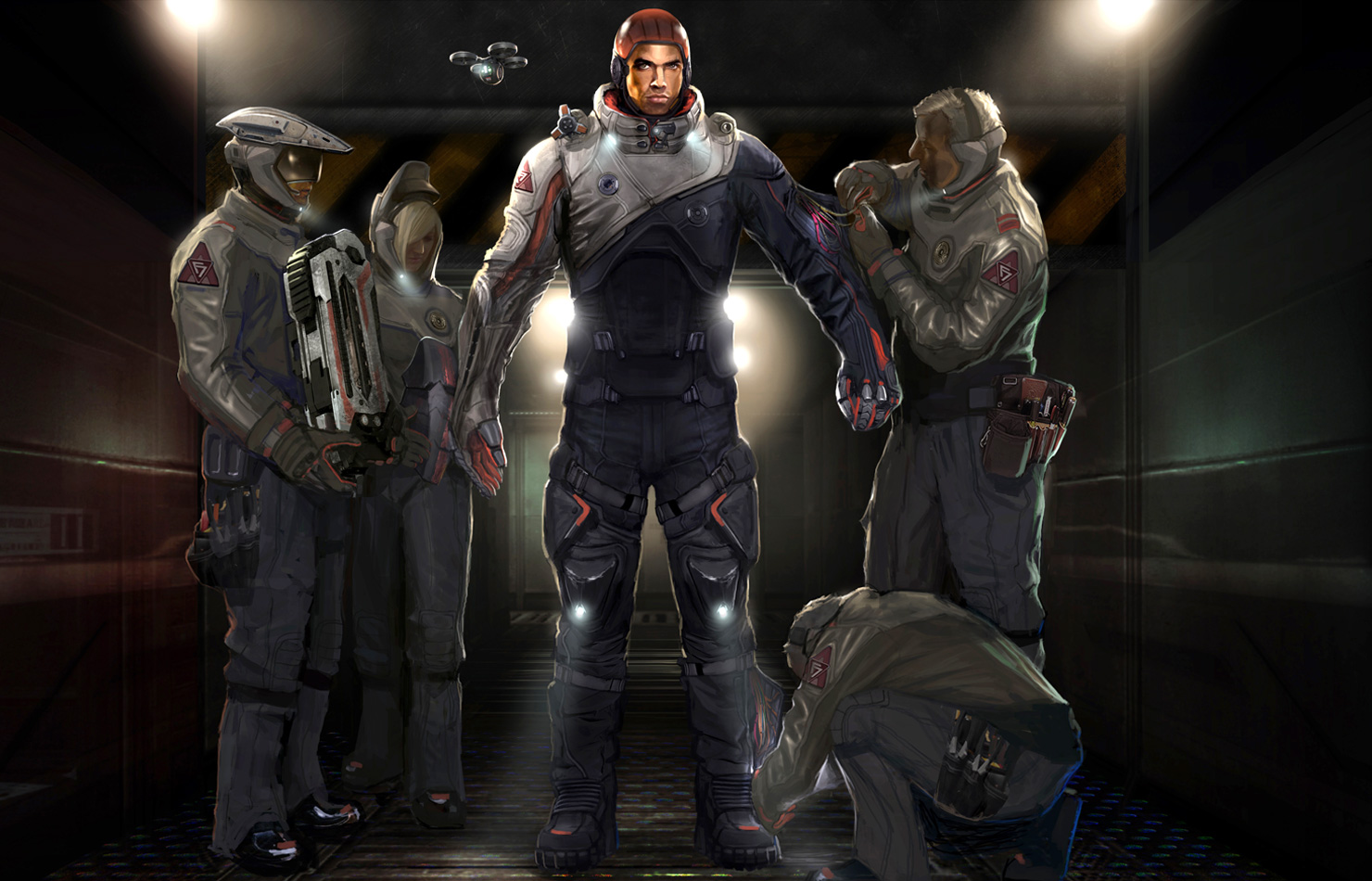 Concept-arts du projet annulé de Sony Santa Monica